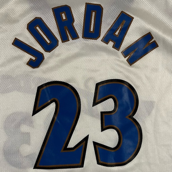 Washington Wizards Michael Jordan Champion NBA Jersey - Picture 4 of 5